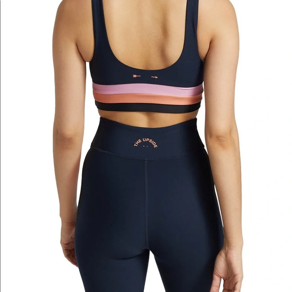 NWT $210 The Upside Matching Workout Set: Jewel Colorblock Leggings + Sports Bra - Picture 6 of 14
